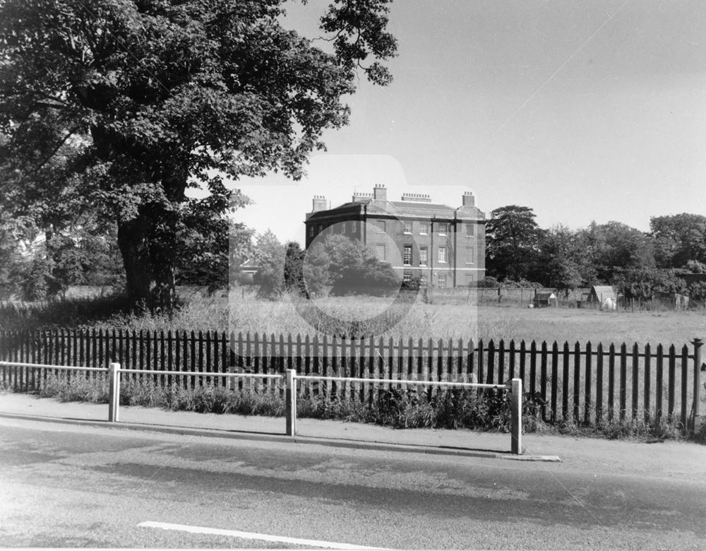 Wilford House, Clifton Lane, Wilford, 1963