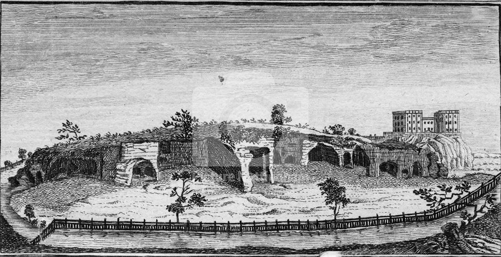 Rock Holes, Castle Boulevard, c1750