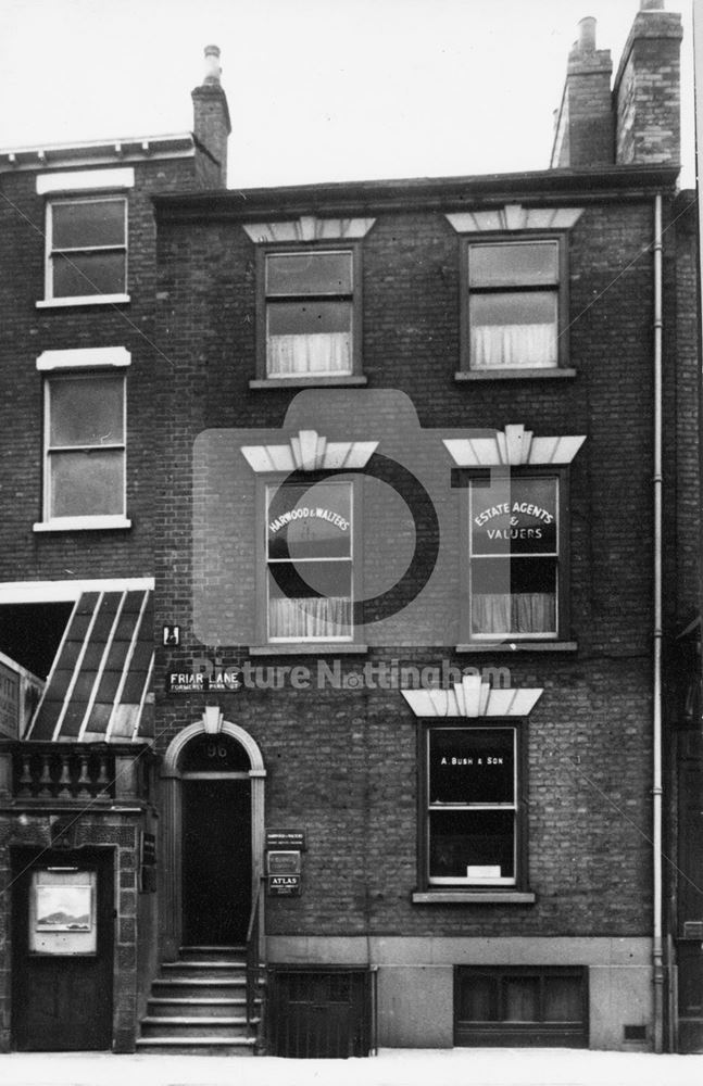 96 Friar Lane, c1975