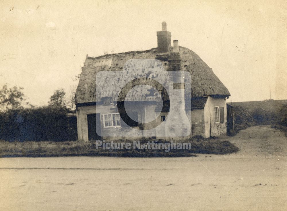 Cottage at Junction  of Vernon Ave and Main Road, Wilford, c 1880s-1900s