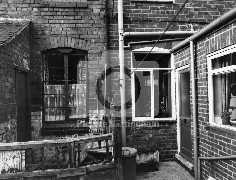 Wilton Terrace, Basford, 1978