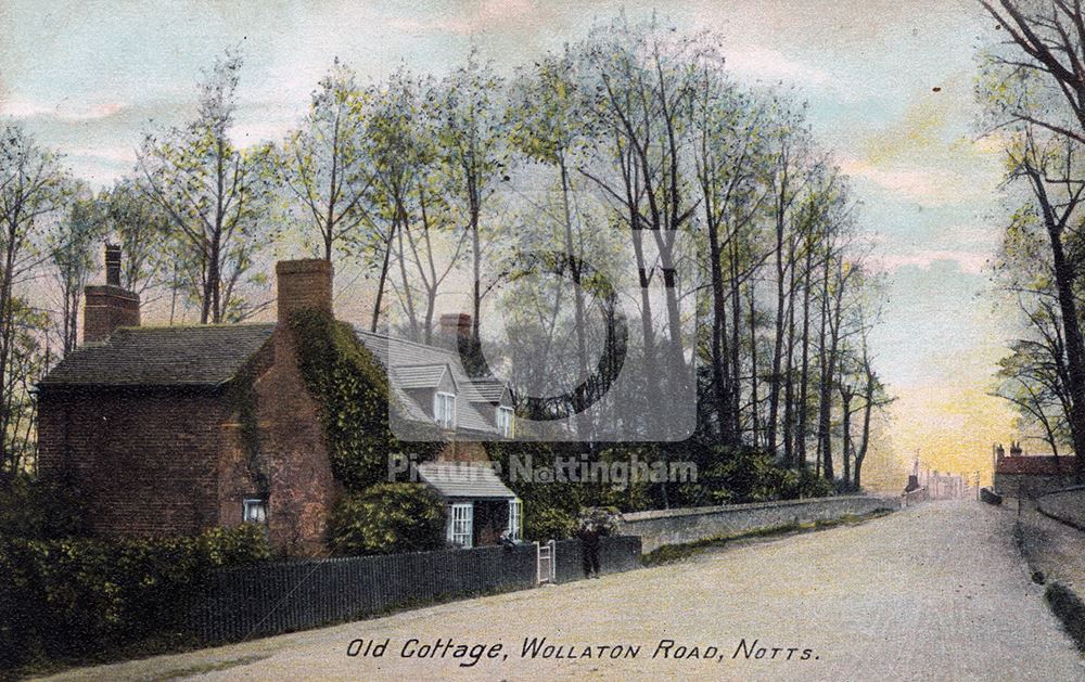 Vine cottage, Wollaton Road, 1906