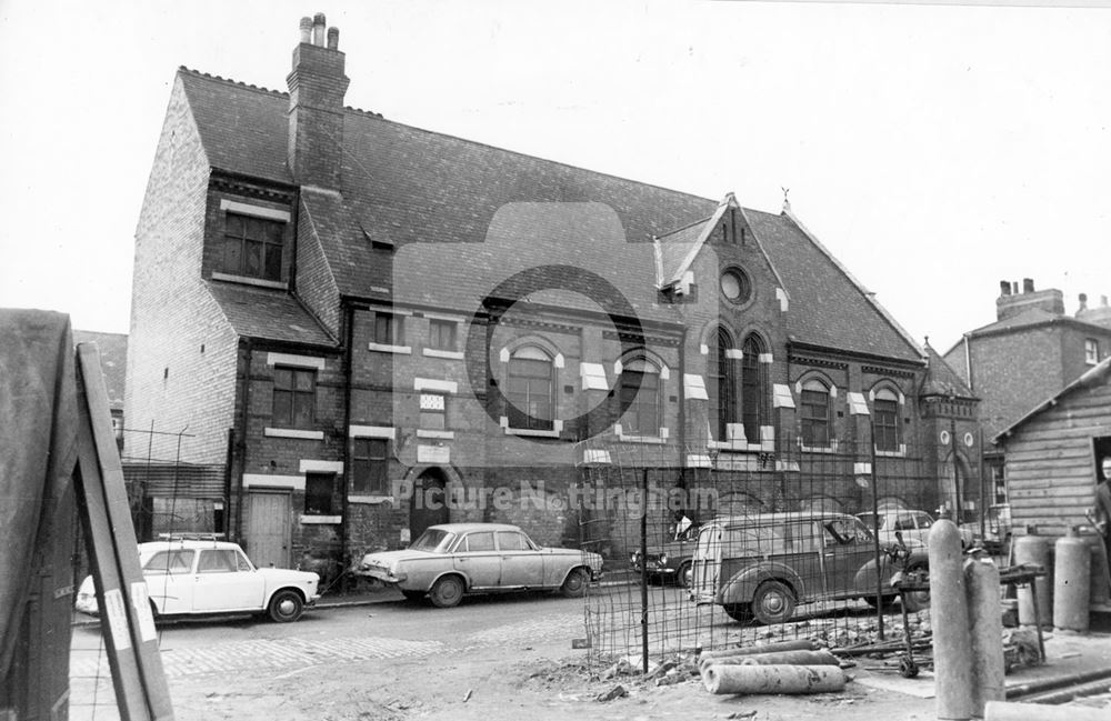 Nottingham mosque, Campbell Street, 1974