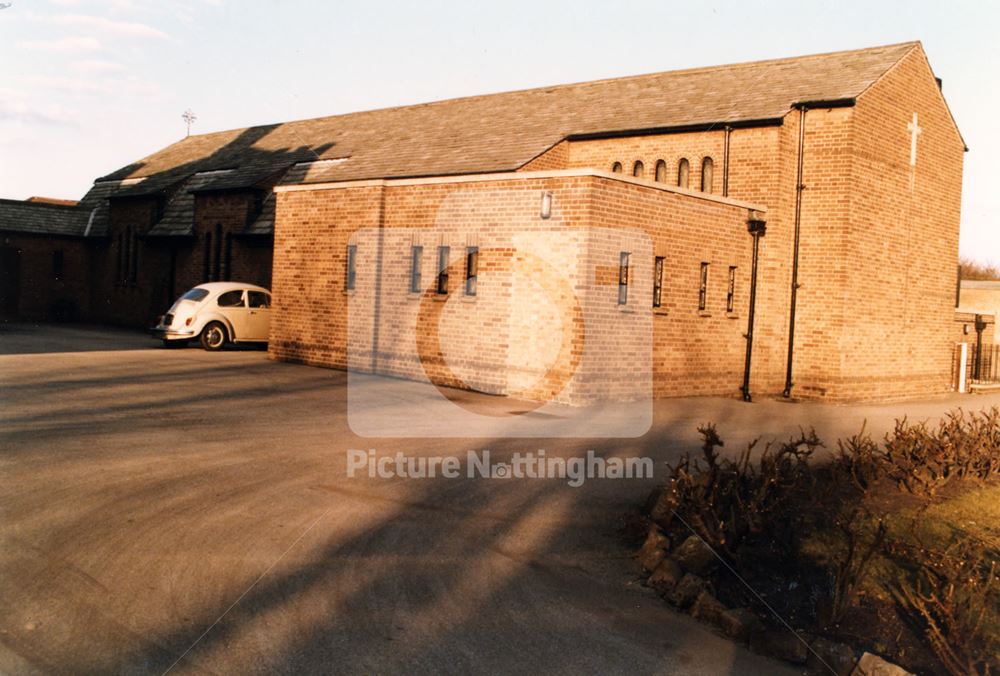 Church of Jesus, Mary and Joseph, Nazareth House, Priory Street, Lenton, 1986