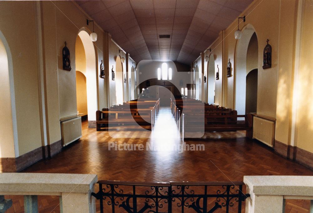 Church of Jesus, Mary and Joseph, Nazareth House, Priory Street, Lenton, 1986