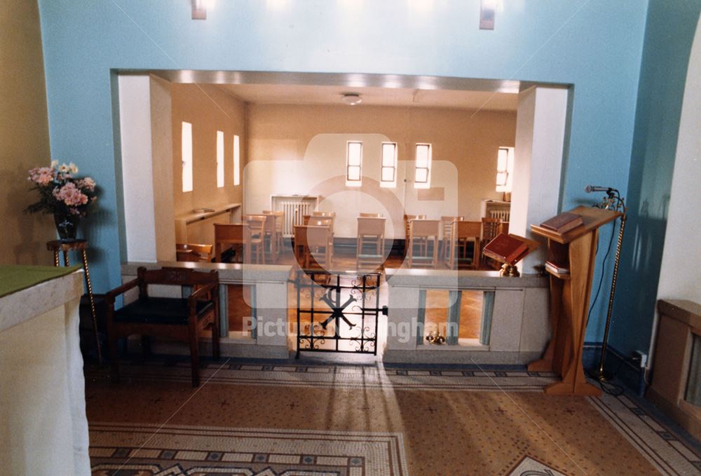 Church of Jesus, Mary and Joseph, Nazareth House, Priory Street, Lenton, 1986