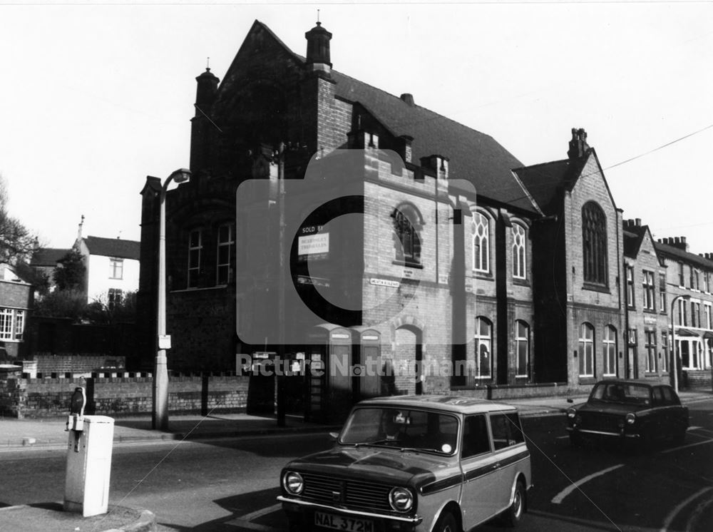 Wesleyan Chapel, Sneinton Boulevard, Sneinton, 1975