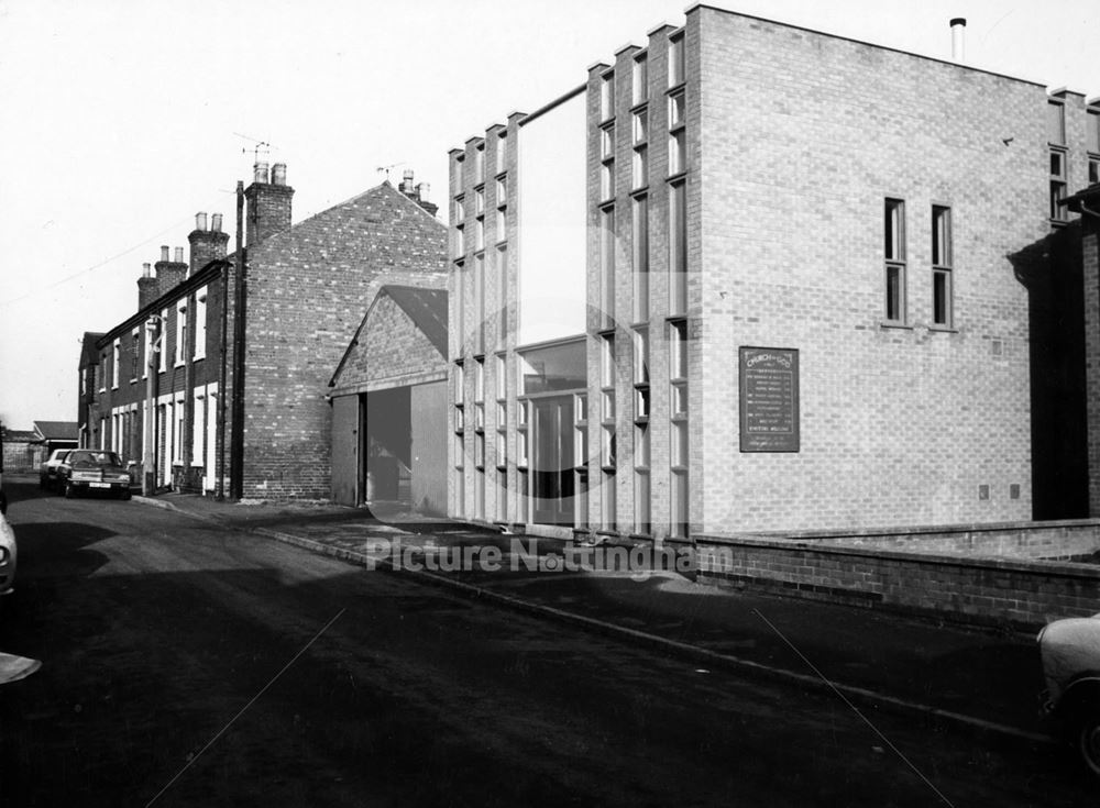 Church of God, Lowater Street, Carlton, Nottinghamshire, 1975