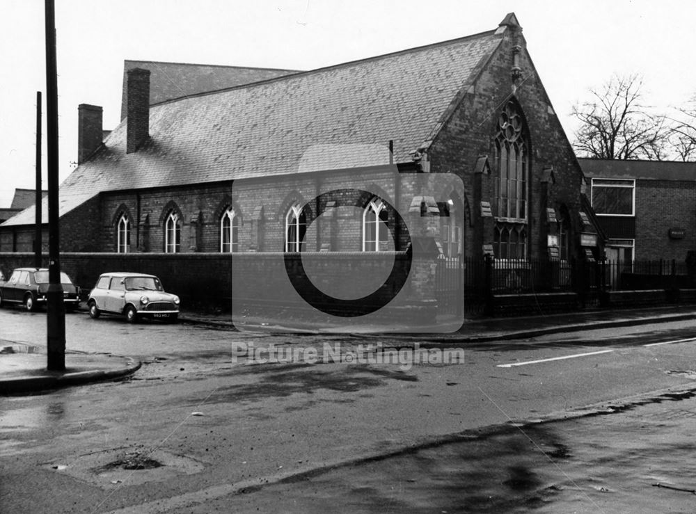 Meadows Community Centre, Kirke White Street East, Meadows, Nottingham, 1975