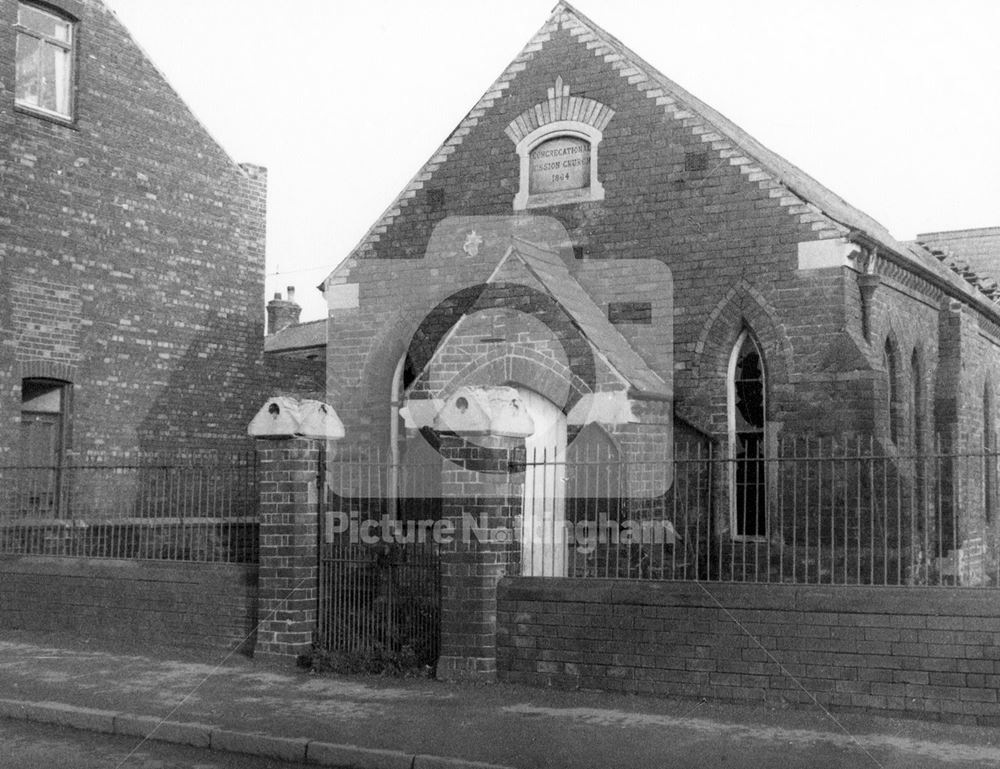 Congregational Church, Thorneywood Lane, Thorneywood, 1973