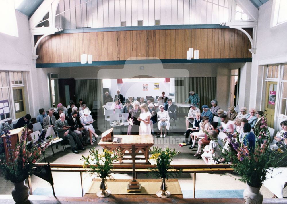 Sherwood Rise Methodist Church, Gladstone Street, 1984