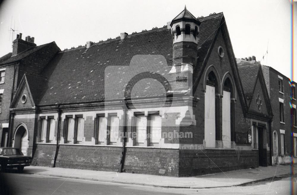 Gospel Hall, Salford Street, St Ann's, 1972