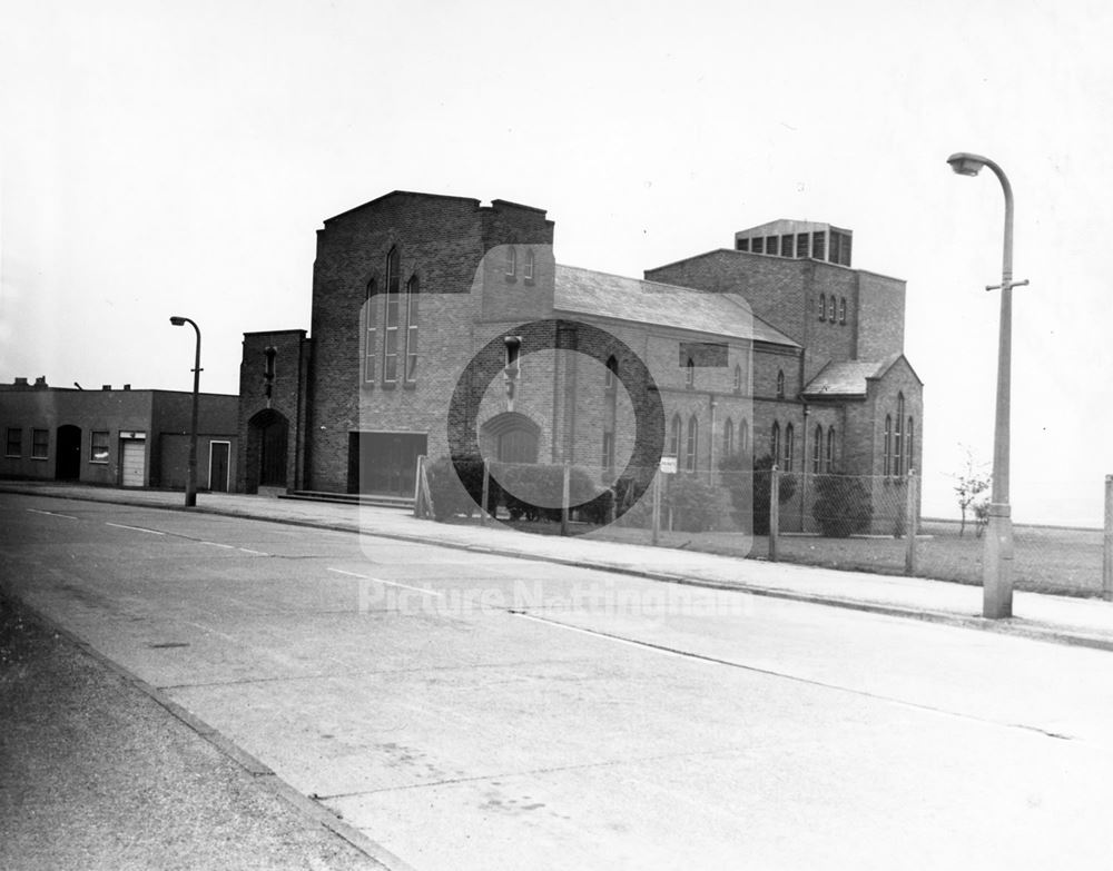 St Edward's Church, Gordon Road, St Ann's, 1973