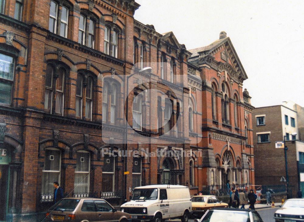 Castle Gate Congregational Church, Castle Gate, Nottingham, c 1984