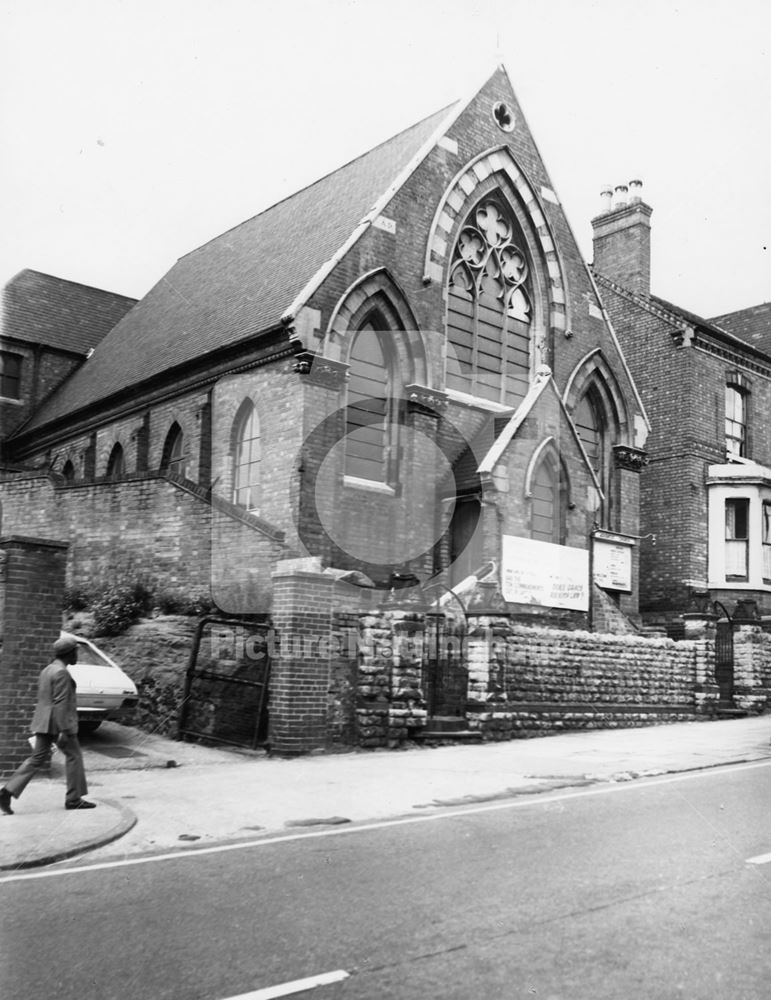 Seventh day Adventist Church, North Sherwood Street, 1973