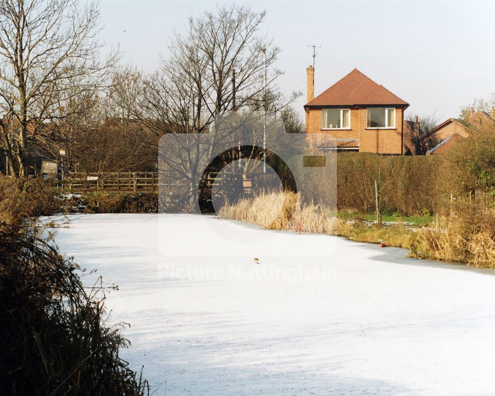 The former Bridgeford Swing Bridge (no 3) Looking North West