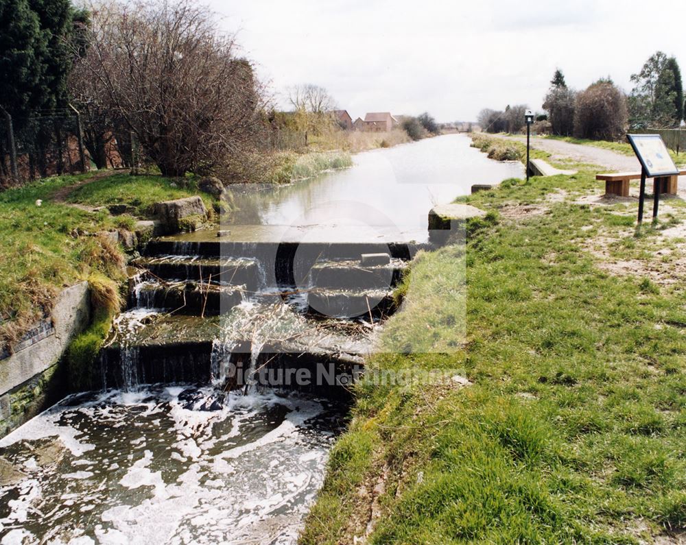 Remains of the Bridgford Lock (no 2) looking South