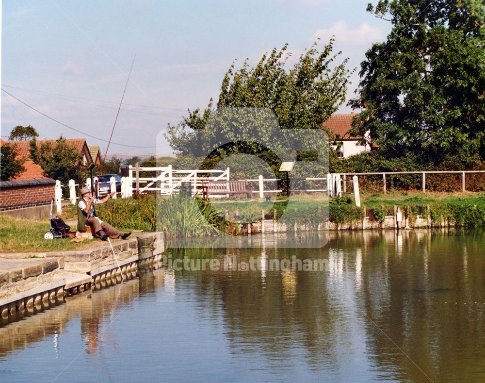 Fishing at Hickling Basin east of Hickling Bridge (no30) : Culvert