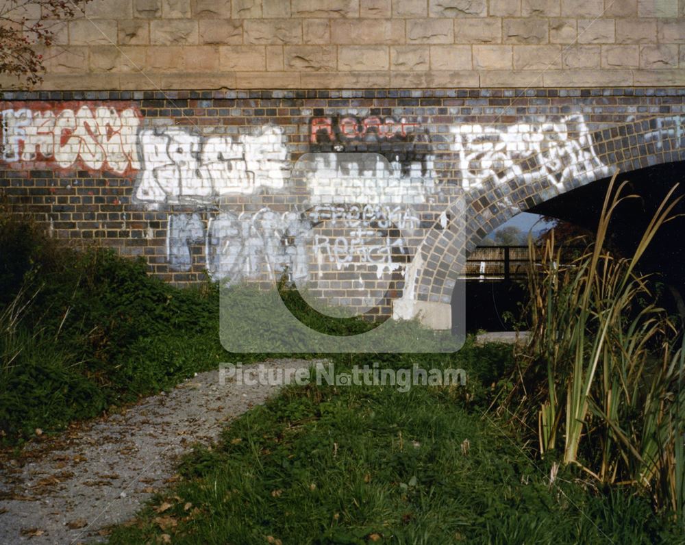 Graffiti on Gamston Bridge (no4)