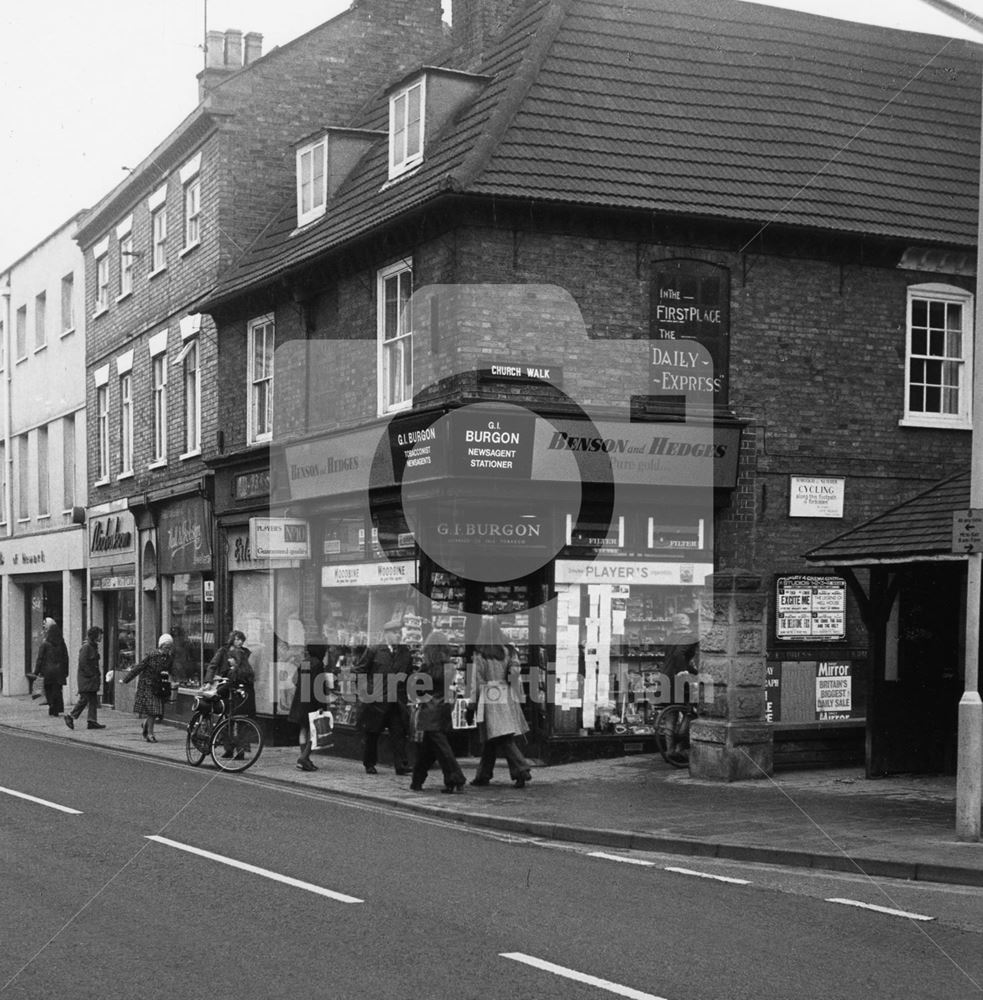 Corner of Church Walk &amp; Appleton Gate