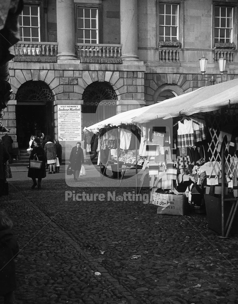 Market Place, Newark on Trent, 1974