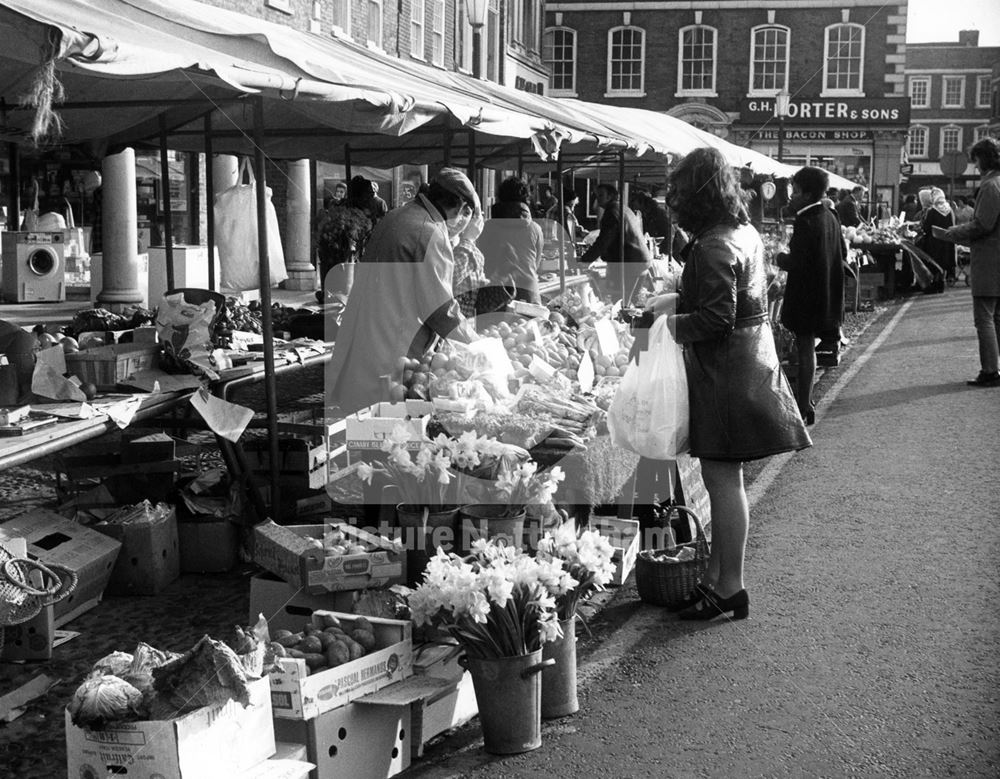 Market Place looking towards Bridge Street