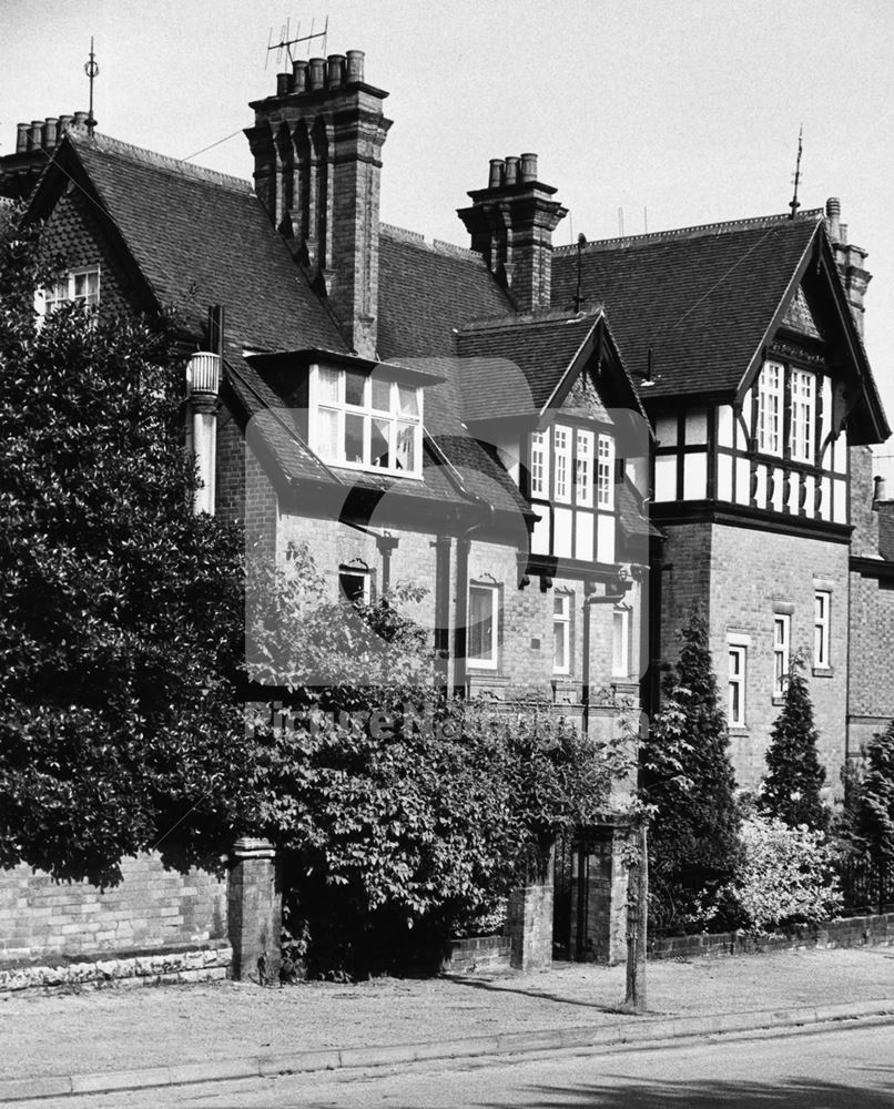 Brightlands, Clumber Road East, The Park, Nottingham, 1974