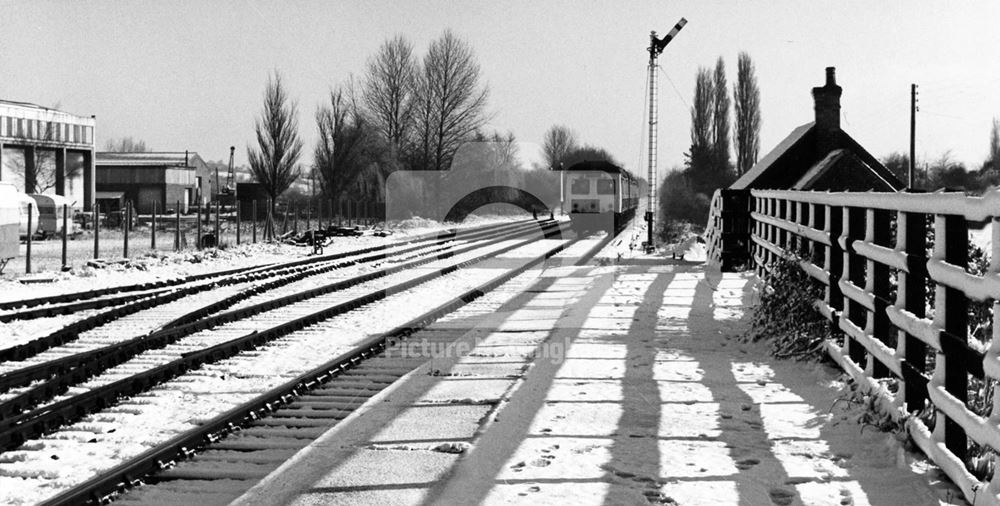 Looking towards Thurgarton, Lowdham, 1975