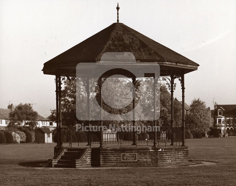 Bandstand in Dovecote Lane Recreation Ground