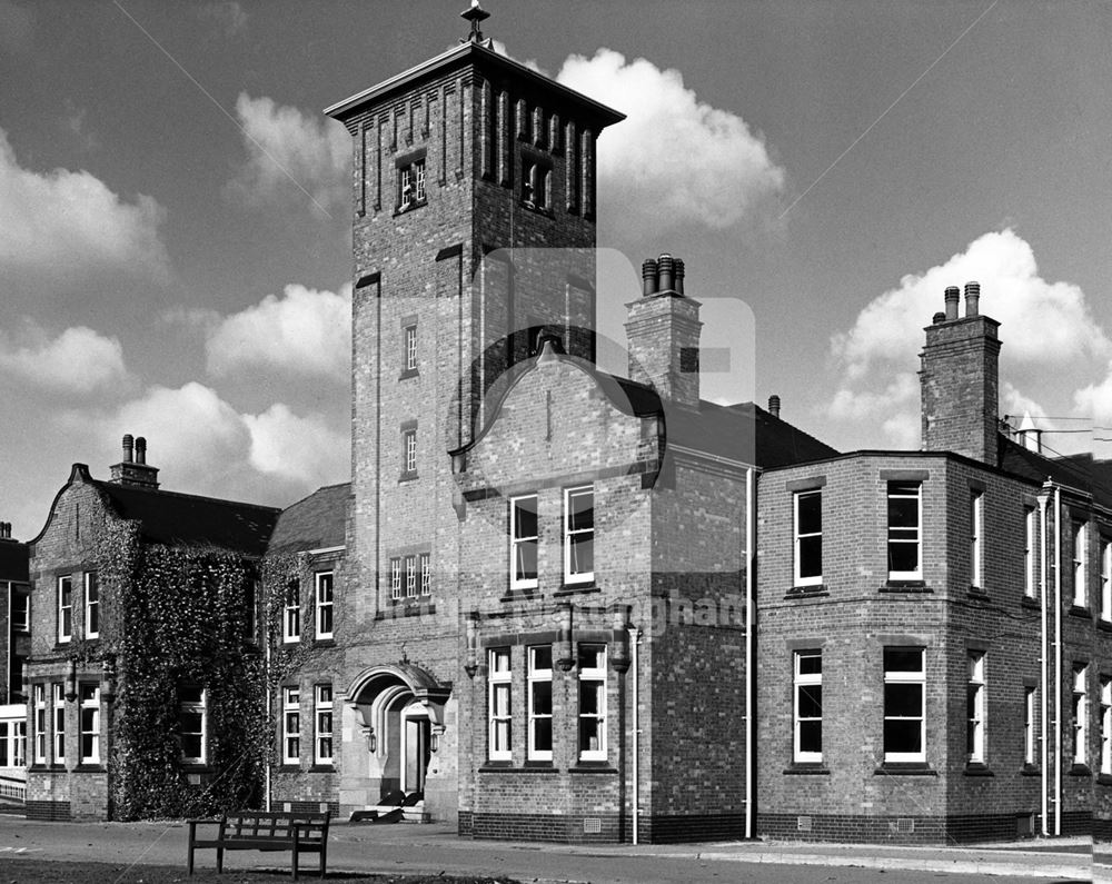 City Hospital, Group Headquarters Administration Block, Nottingham, 1977