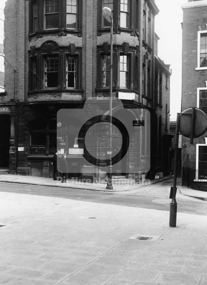 Post Office, Middle Pavement, Nottingham, 1973