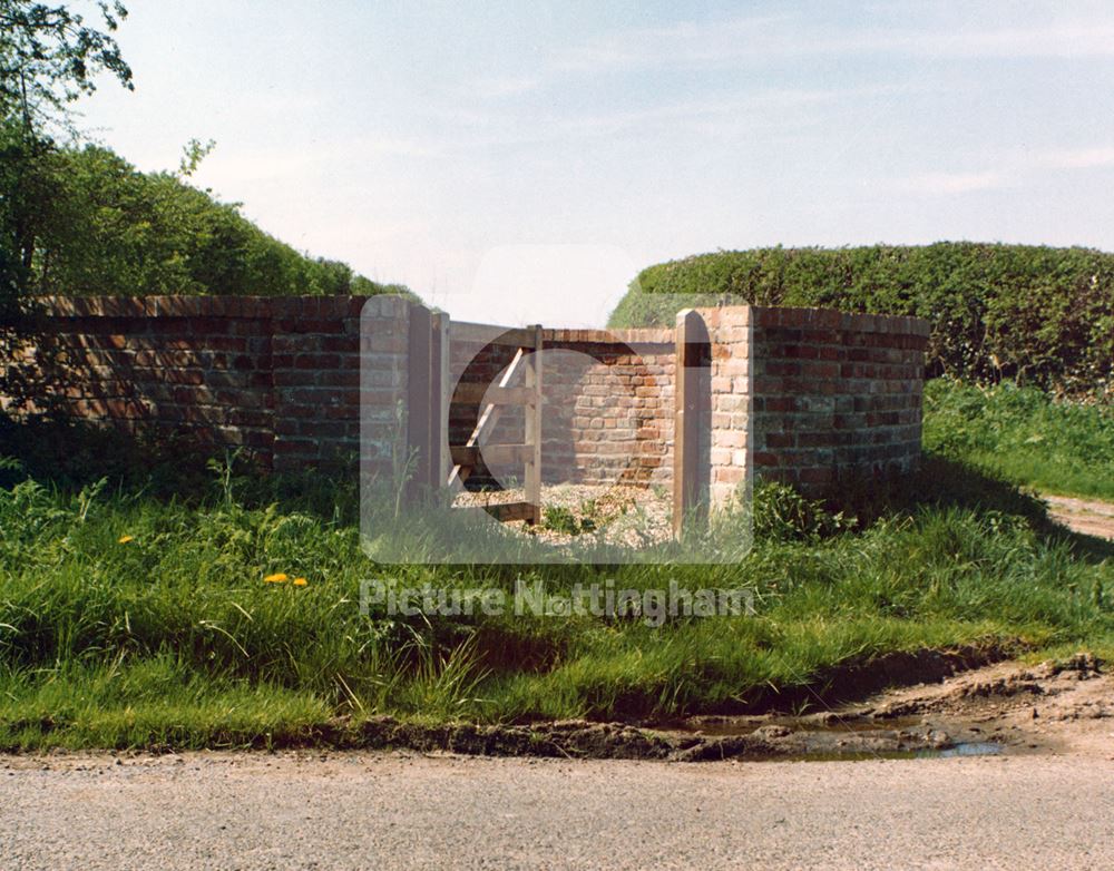 The Pinfold, Town End Lane, Flintham, 1979