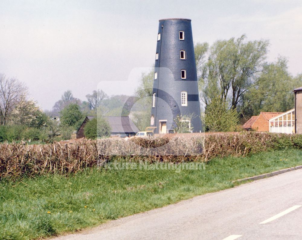 Tower Mill, Mill Road, Elston, 1979