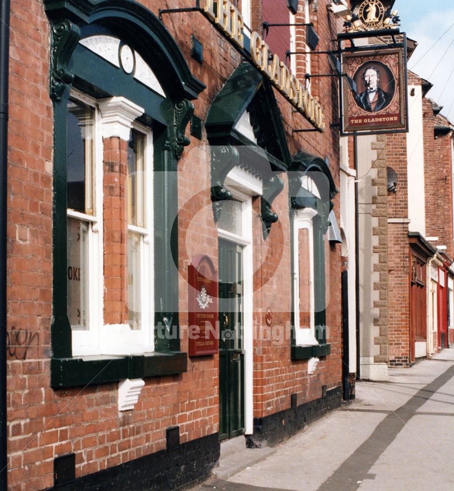 Gladstone Public House, 45 Loscoe Road, Nottingham, 1998