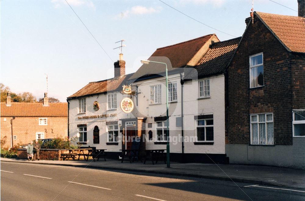 Robin Hood and Little John PH, Main Street, Lambley, 1997