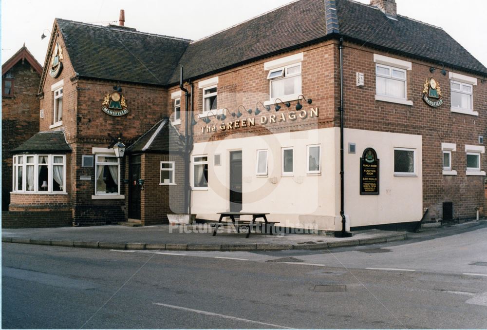 Green Dragon, Blind Lane, Oxton, 1997