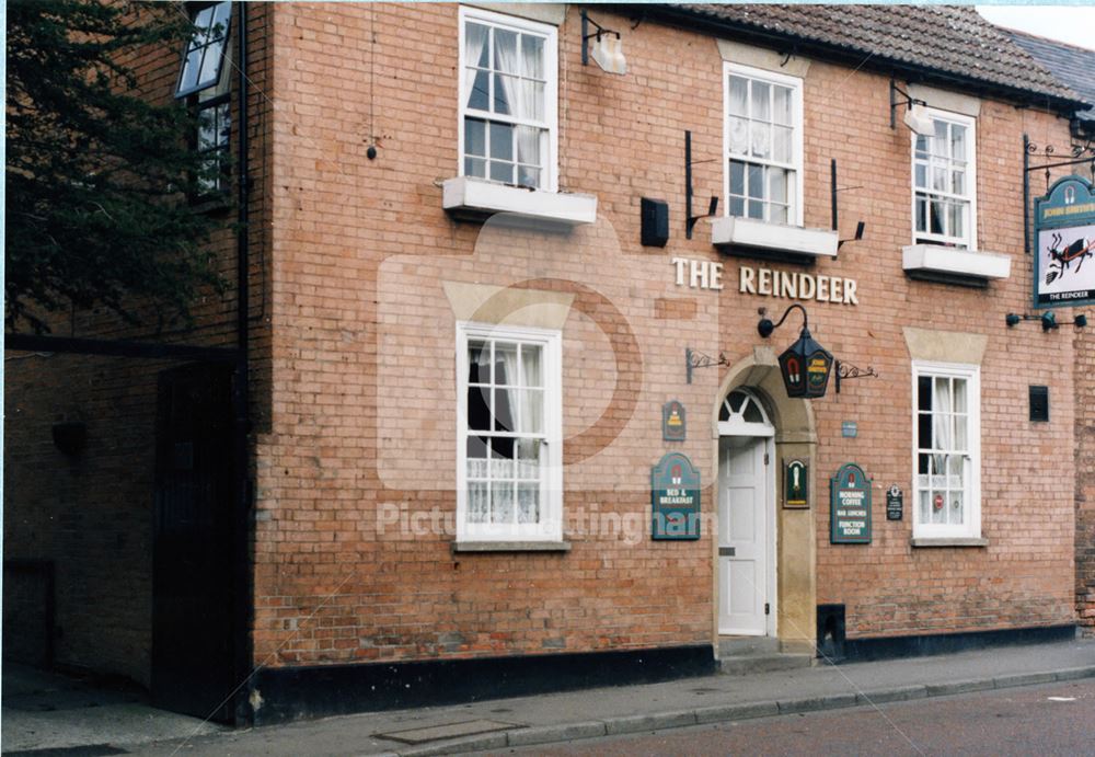 The Reindeer Public House, Westgate, Southwell, 1997