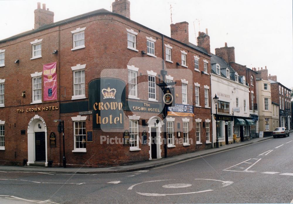 Crown Hotel, Church St, Southwell, 1997