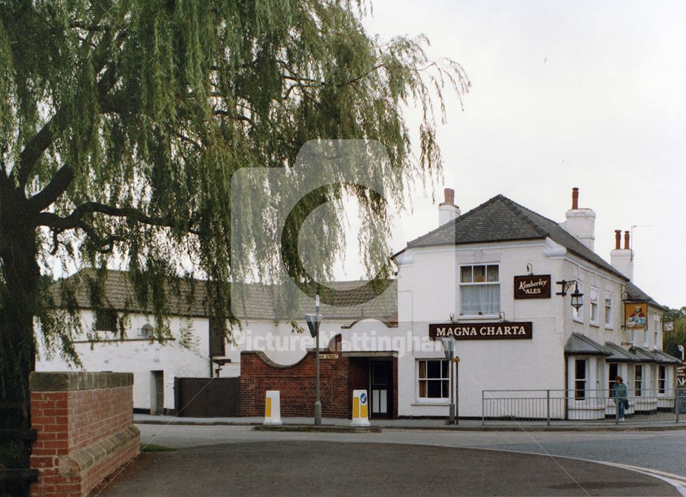 Magna Carta Public House, Southwell Road, Lowdham, 1993