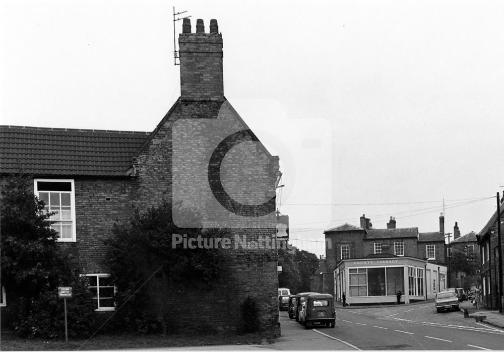 The Wheatsheaf Inn, King Street, Southwell, 1973