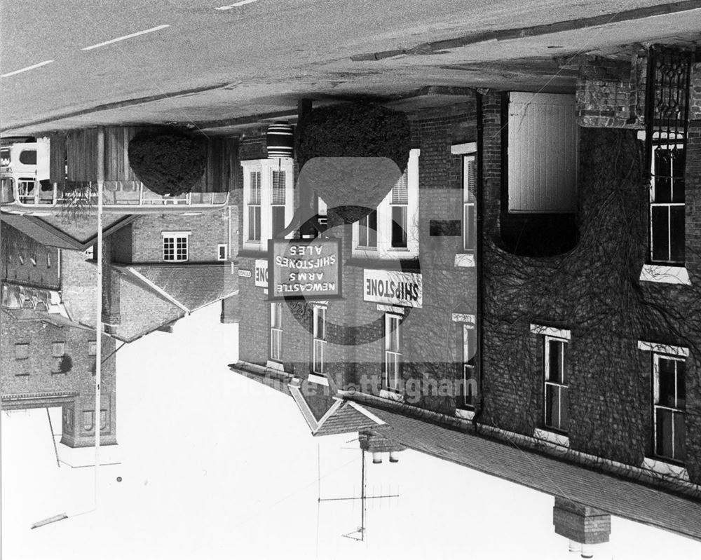 Newcastle Arms, Station Road, Southwell, 1974