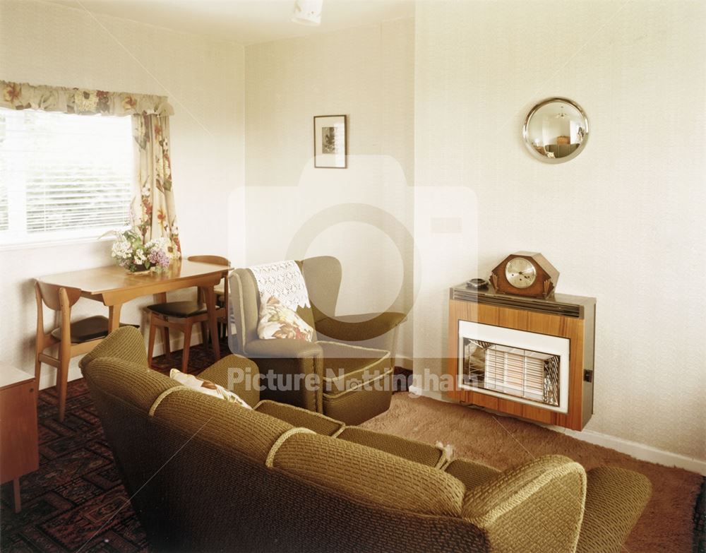 Interior of house in Stockhill Lane