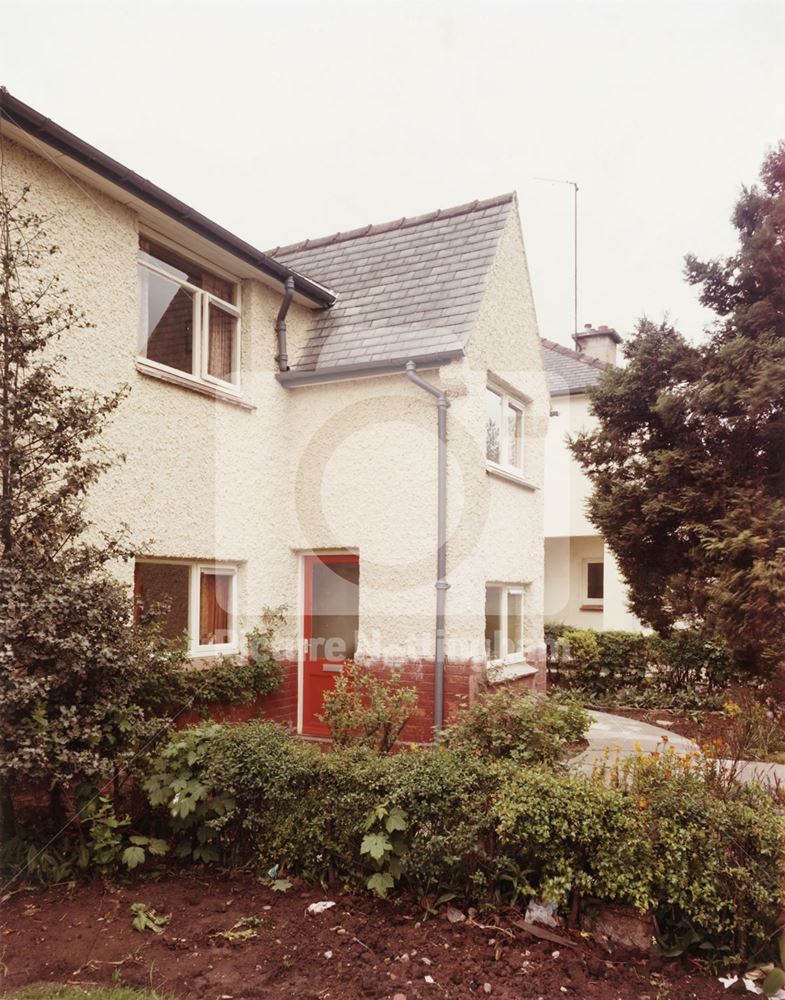 Exterior of house in Stockhill Lane