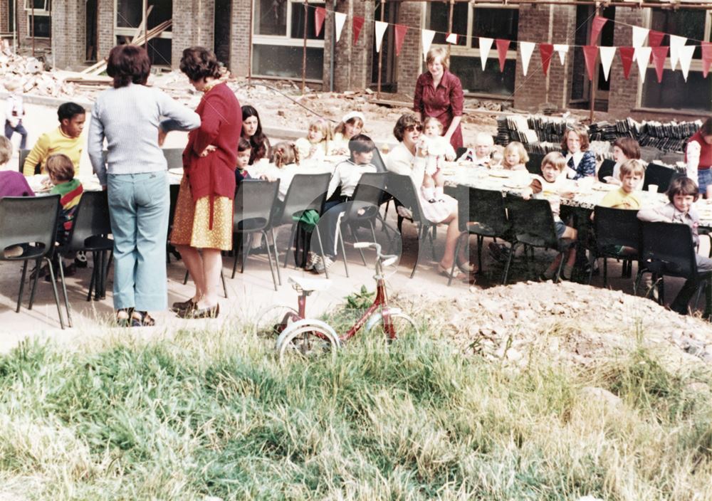 Street party, Queen's Silver Jubilee