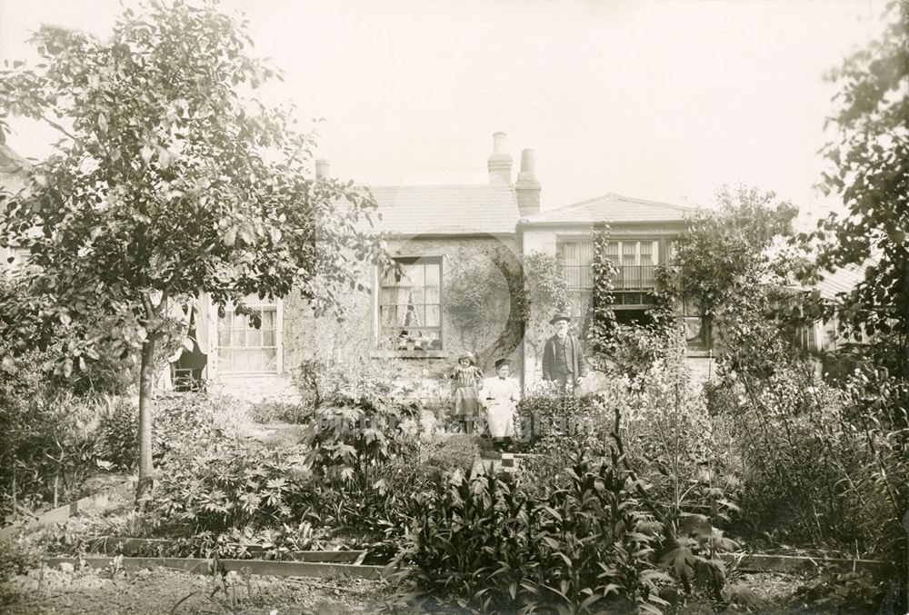 Mr Blundell's house and garden, Sneinton Hermitage, Sneinton