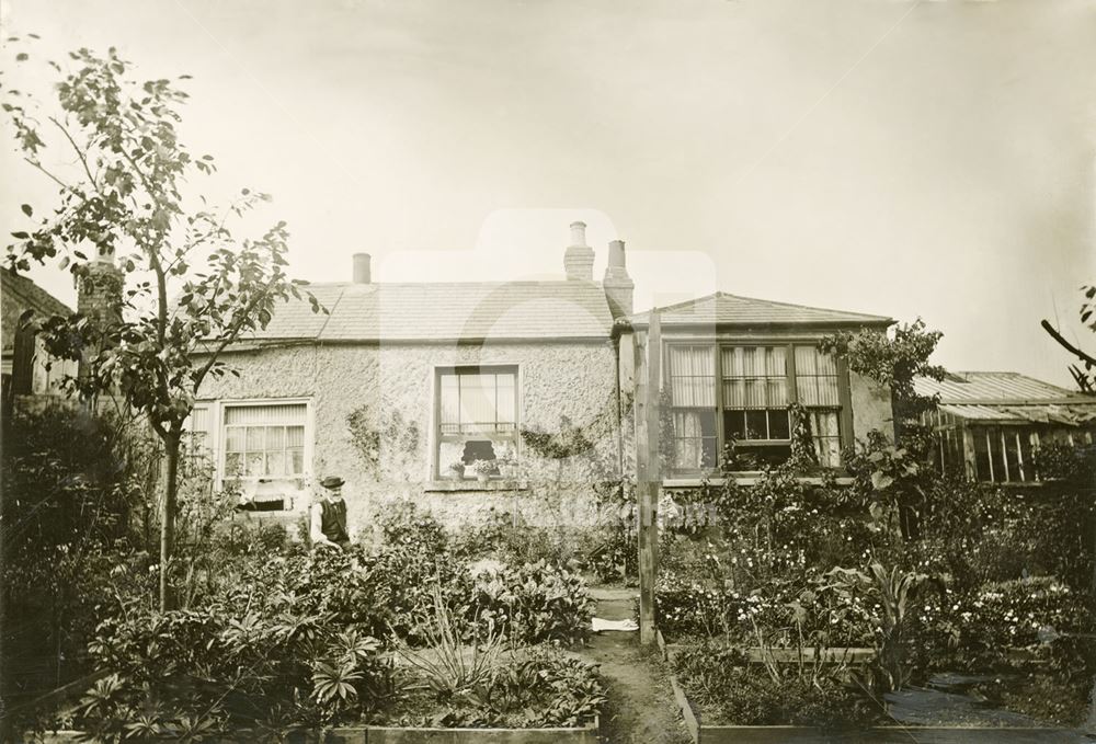 Mr Blundell's house and garden, Sneinton Hermitage, Sneinton