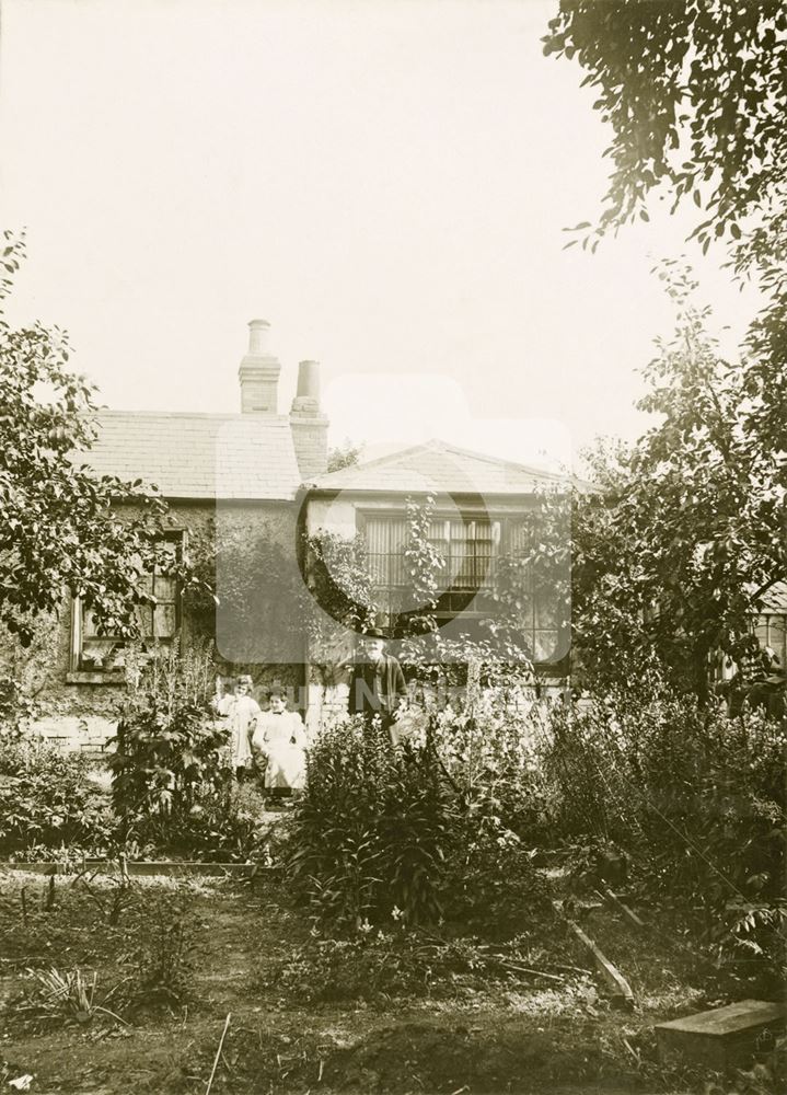 Mr Blundell's house and garden, Sneinton Hermitage, Sneinton