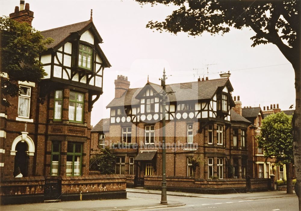 Watson Fothergill designed houses on Lenton Boulevard