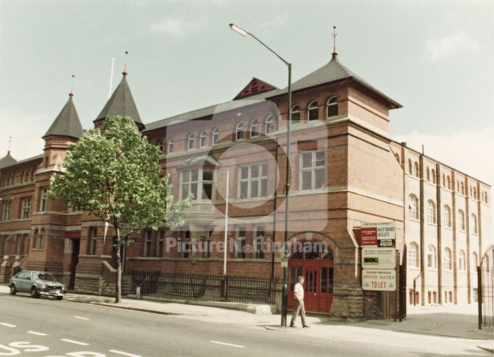 Re-furbished former warehouse at Nos. 55 to 59 Castle Boulevard