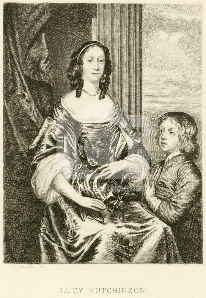 Mrs Lucy Hutchinson and Son